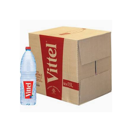 Carton Eau Vittel 15x1L